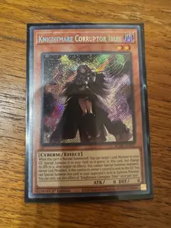 Knightmare Corruptor Iblee BLMR-EN057 Secret Rare 1ST ED NM YuGiOh - Image 1