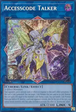 Accesscode Talker - RA02-EN044 - Platinum Secret Rare - Yugioh - Image 1