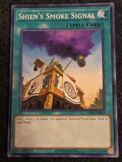 Shien's Smoke Signal Yu-Gi-Oh! OP26-EN025 Common NM - Image 1