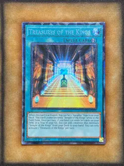 Yugioh Treasures of The Kings MZTM-EN006 Collector Rare 1st Ed NM - Image 1