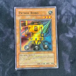 Yugioh PATROL Robo TP1-004 Super Rare Promo LP - Image 1