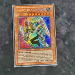 Yugioh Valkryion the Magna Warrior RP02-EN092 Secret Rare 1996 Original LP - Image 1