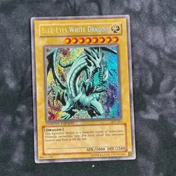 Yugioh Blue-Eyes White Dragon BPT-003 Secret Rare Promo LP #2 - Image 1