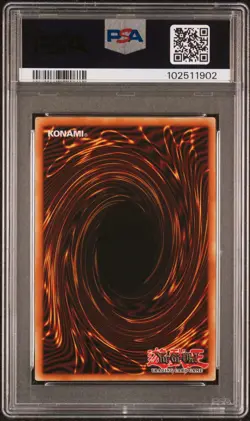 Yugioh Change Of Heart RA01-EN050 Quarter Century Secret Rare 1st Ed PSA 9 - Image 2