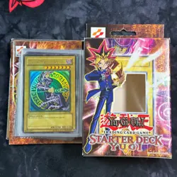 Yugioh Starter Deck Yugi Unlimited with Faded Dark Magician SDY-006 - Open Box - Image 1
