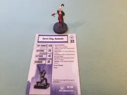 Star Wars Miniatures Custom w/ Card Aurra Sing, Assassin - Image 1