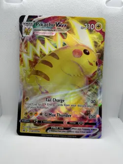 Pokemon Pikachu Vmax JUMBO Card - Image 1