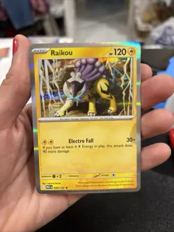 Raikou 048/132 Mega Evolutions Holo Rare Pokemon Card - Image 1