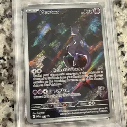 PSA 10 Gem Mint Mewtwo SVP 052 Illustration Rare M UPC Promo Pokemon Card 151 - Image 4