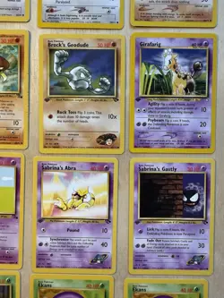 First Edition Lot! Pokemon TCG 25 Card Lot of Uncommon 1st Edition NM 1999-2000 - Image 5