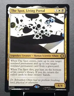 MTG 0153 THE SPOT, LIVING PORTAL Rare Spider-man card⚔NM/MT - Image 1