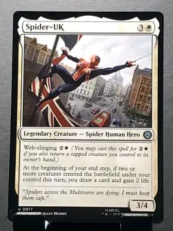 MTG 0017 SPIDER-UK Spider-man Uncommon card⚔NM/MT - Image 1