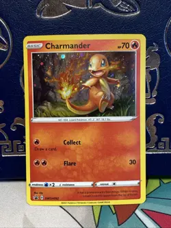 Charmander Holo Promo SWSH092 Pokemon Card NM - Image 1