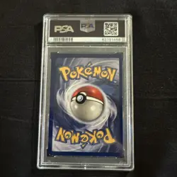 1999 Pokemon Fossil Kabutops Holo Card #9 PSA NM 7 - Image 2
