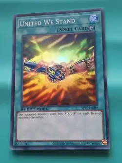 Yugioh Card - United We Stand - Super Rare - STP7-EN013 LP - Image 1