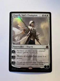 Elspeth, Sun's Champion - FOIL - MTG Duel Decks: Elspeth vs. Kiora - NM - Image 1