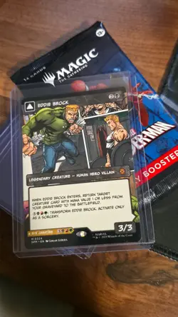 Eddie Brock (0224) (Borderless) Marvel's Spider-Man Regular MTG - Image 1