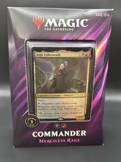 Magic the Gathering MTG Commander 2019 Merciless Rage Deck Factory Sealed - Image 1