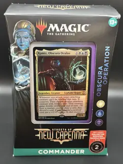 Obscura Operation Deck ~ Commander: Streets Of New Capenna ~ MTG Sealed - Image 1