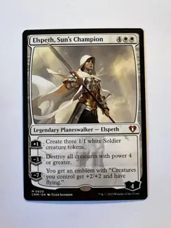 Elspeth, Sun's Champion - MTG Commander Masters - NM - Image 1