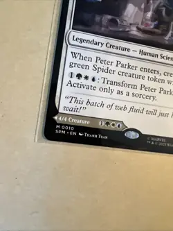 MTG Peter Parker SPM 0010 M NM Regular - Image 3