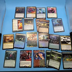 MTG Spiderman Lot Of 21 Rare Cards Foil And Regular - Image 1
