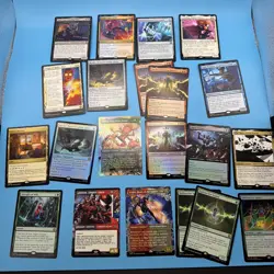 MTG Spiderman Lot Of 21 Rare Cards Foil And Regular - Image 2