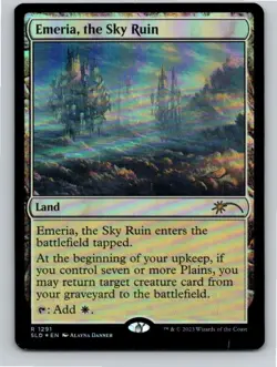 Magic the Gathering Foil Emeria, the Sky Ruin Secret Lair MTG Free Shipping! - Image 1