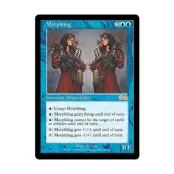 WOTC MtG Urza's Saga Morphling (R) VG - Image 1