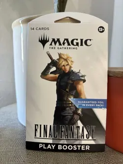 MTG: Magic the Gathering Final Fantasy Sleeved Play Booster Pack [Brand New] - Image 1