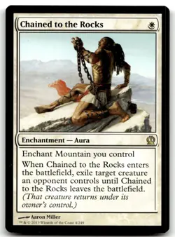 MTG Chained to the Rocks R Theros 4 LP - Image 1