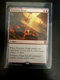 Territory Forge (15) M Outlaws of Thunder Junction: The Big Score NM MTG - Image 1