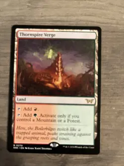 Thornspire Verge DSK Duskmourn MTG Magic The Gathering NM - Image 1