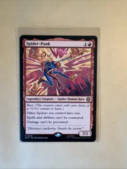 MTG Spider-Punk SPM 0092 R NM Regular - Image 2