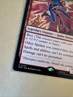 MTG Spider-Punk SPM 0092 R NM Regular - Image 3