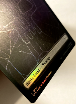 MTG Swamp (Foil) Marvel's Spider-Man 0191 NM - Image 2