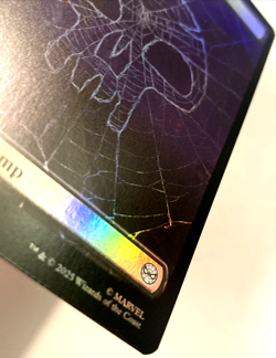 MTG Swamp (Foil) Marvel's Spider-Man 0191 NM - Image 3