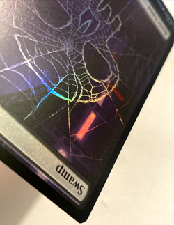 MTG Swamp (Foil) Marvel's Spider-Man 0191 NM - Image 5