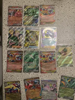 Mega, Pris, BW, Ex, Full Art, Trainer 14 Card Lot Pokemon TCG Mega Evolutions - Image 1