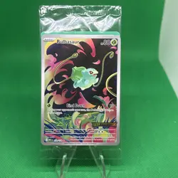 Pokemon Bulbasaur 133/132 English Mega Evolution Stamped Promo SEALED - Image 1