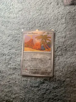 Alolan Diglett 122/191 Reverse Holo Surging Sparks Pokemon Card - Image 1