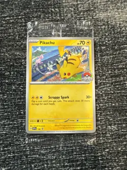 Pikachu Promo 2024 World Championships SVP EN 190 Pokemon Worlds SEALED PROMO - Image 1