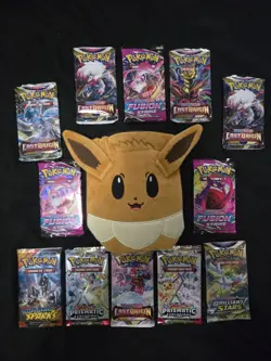 Pokemon Booster Pack Sealed Lot: Prismatic, Lost Origin, Fusion Strike,... - Image 1