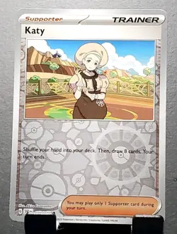 Pokemon 177/198 KATY Reverse Holo Scarlet & Violet pack fresh NM/MT - Image 1