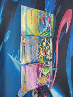 Lot Of 3 Double Rare Cards From Pokemon MEGA Evolutions English NM - Image 1