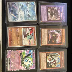 mixed tcg lot of pulls both pokemon and yugioh all holo - Image 1