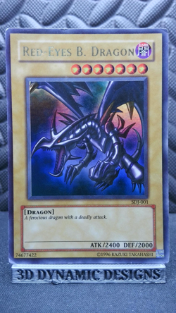 | Yugioh Red-Eyes B. Dragon SDJ-001 Ultra Rare Starter Deck Joey HP 🔥 | - Image 1