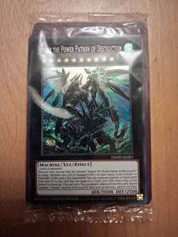 Yugioh Jupiter The Power Patron Of Destruction DOOD-ENSP1 sealed & field centers - Image 1