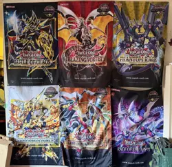 Lot of 6 OTS Official Tournament Store YuGiOh Displays Banners Konami - Image 1