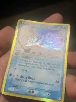 Latios - (Delta Species) 12/110 Holon Phantoms Holo Rare Card (DAMAGED) DMG / HP - Image 2